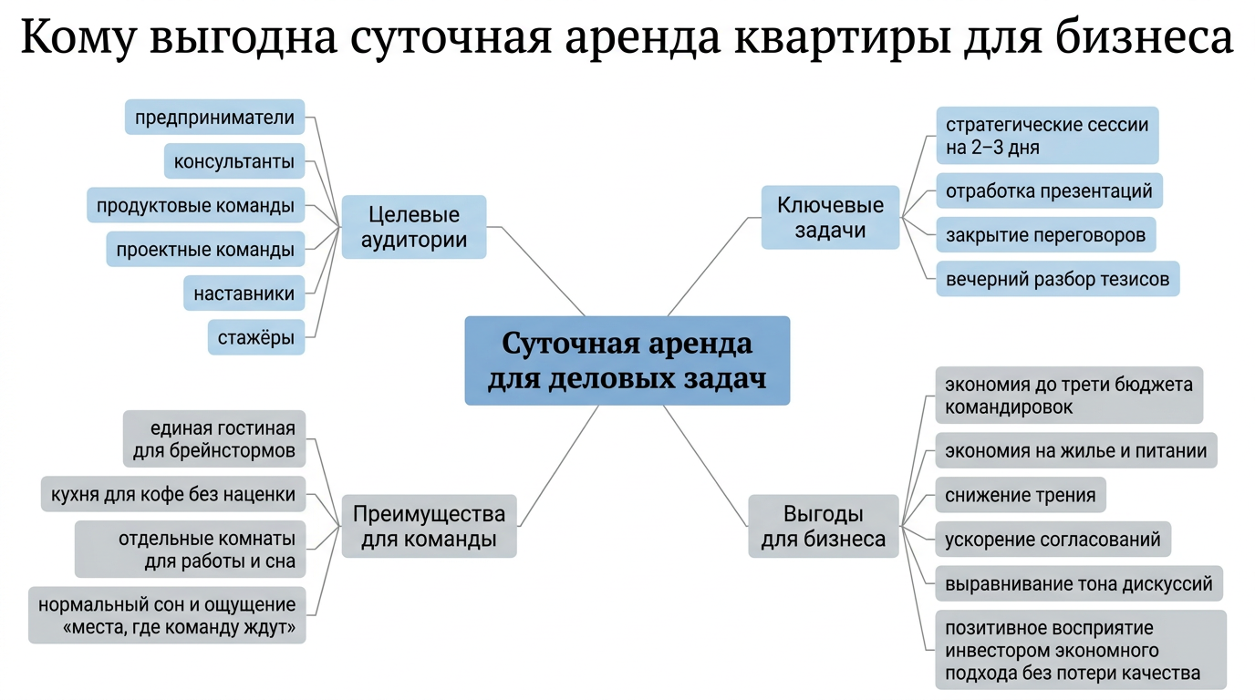 Кому выгодна суточная аренда для деловых задач